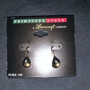 Gold Drop Earrings